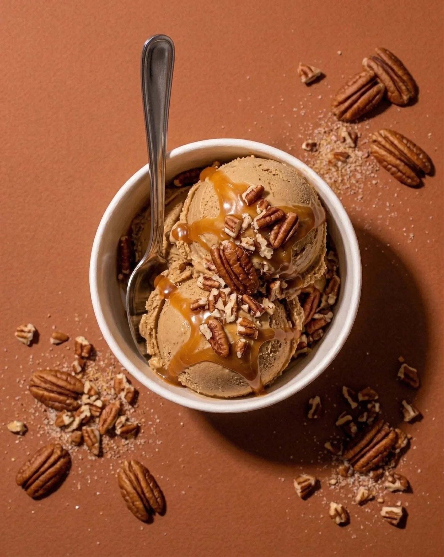 Caramel Turtle Latte Ice Cream