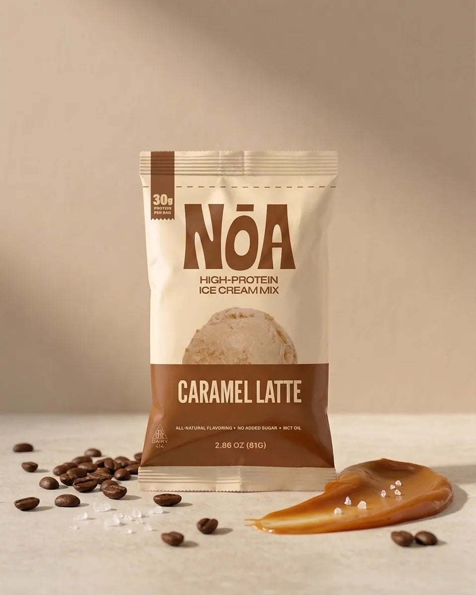 Caramel Latte High-Protein Ice Cream Mix